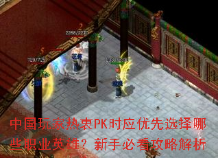 中国玩家热衷PK时应优先选择哪些职业英雄?新手必看攻略解析 中国玩家热衷PK时应优先选择哪些职业英雄?新手必看攻略解析