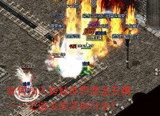 如何加入势倾世界潜龙无惧——记逝去的芳华行会? 如何加入势倾世界潜龙无惧——记逝去的芳华行会?