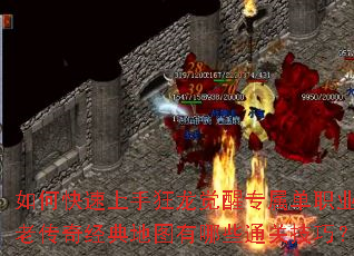 如何快速上手狂龙觉醒专属单职业?老传奇经典地图有哪些通关技巧? 如何快速上手狂龙觉醒专属单职业?老传奇经典地图有哪些通关技巧?