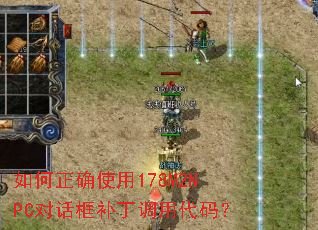 �����ȷʹ��178M2NPC�Ի��򲹶����ô��룿