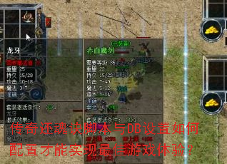 ���滹����ű���DB����������ò���ʵ�������Ϸ���飿