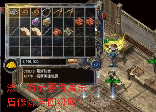 法师有必要将魔法盾修炼至四级吗? 法师有必要将魔法盾修炼至四级吗?