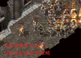 圣域怪物怎么打?1.76版本玩家必备攻略 圣域怪物怎么打?1.76版本玩家必备攻略