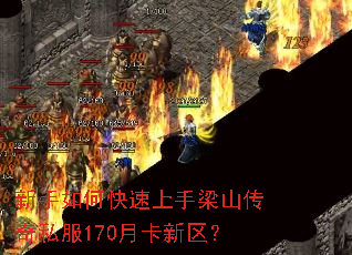 新手如何快速上手梁山传奇私服170月卡新区? 新手如何快速上手梁山传奇私服170月卡新区?