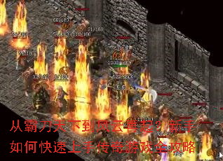 从霸刀天下到风云再起?新手如何快速上手传奇游戏全攻略 从霸刀天下到风云再起?新手如何快速上手传奇游戏全攻略