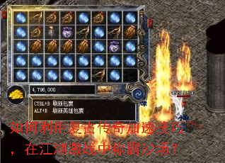 ������ø��Ŵ�����ټ��ɣ��ڽ�����ս�гư�ɳ����