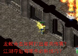 龙蛇合击如何打出最高伤害?江湖夺魁有哪些必胜技巧? 龙蛇合击如何打出最高伤害?江湖夺魁有哪些必胜技巧?