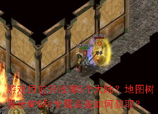 ��ϷĿǰ������5����½����ͼ��չʾNPC��ר��װ����λ�ȡ��