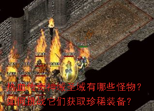 热血传奇神域圣域有哪些怪物?如何挑战它们获取珍稀装备? 热血传奇神域圣域有哪些怪物?如何挑战它们获取珍稀装备?