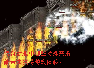 传奇新服中哪些特殊戒指能带来独特游戏体验? 传奇新服中哪些特殊戒指能带来独特游戏体验?
