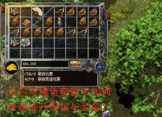 山东网通传奇新手如何快速提升等级与装备? 山东网通传奇新手如何快速提升等级与装备?