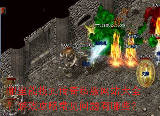 哪里能找到传奇私服网站大全?游戏攻略常见问题有哪些? 哪里能找到传奇私服网站大全?游戏攻略常见问题有哪些?