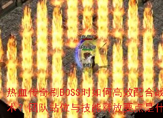 ��Ѫ����ˢBOSSʱ��θ�Ч���ս�����Ŷ�վλ�뼼���ͷ�Ҫ����ʲô��