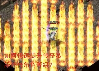 如何快速提升传奇私服外传角色等级? 如何快速提升传奇私服外传角色等级?