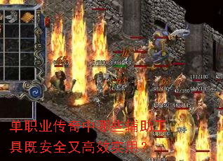 单职业传奇中哪些辅助工具既安全又高效实用? 单职业传奇中哪些辅助工具既安全又高效实用?