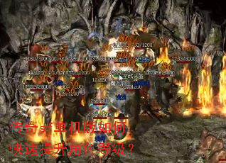 传奇sf单机版如何快速提升角色等级? 传奇sf单机版如何快速提升角色等级?
