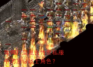 如何打造复古传世私服中的顶级战士角色? 如何打造复古传世私服中的顶级战士角色?