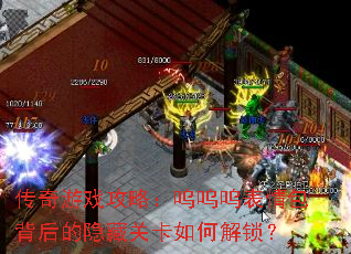 传奇游戏攻略:呜呜呜表情包背后的隐藏关卡如何解锁? 传奇游戏攻略:呜呜呜表情包背后的隐藏关卡如何解锁?