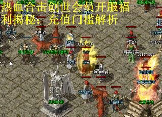 热血合击创世会员开服福利揭秘：充值门槛解析