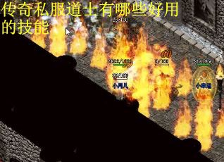 传奇私服道士有哪些好用的技能
