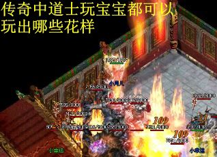传奇中道士玩宝宝都可以玩出哪些花样