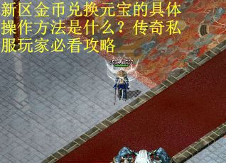 新区金币兑换元宝的具体操作方法是什么？传奇私服玩家必看攻略