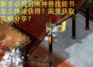 新手必看召唤神兽技能书怎么快速获得？高效获取攻略分享？