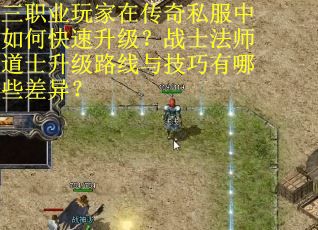 三职业玩家在传奇私服中如何快速升级？战士法师道士升级路线与技巧有哪些差异？
