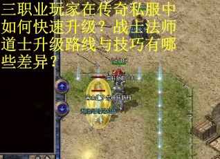 三职业玩家在传奇私服中如何快速升级？战士法师道士升级路线与技巧有哪些差异？
