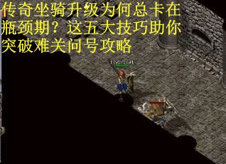 传奇坐骑升级为何总卡在瓶颈期？这五大技巧助你突破难关问号攻略