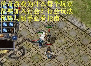 传奇游戏为什么每个玩家都要加入行会？行会玩法优势与新手必看指南