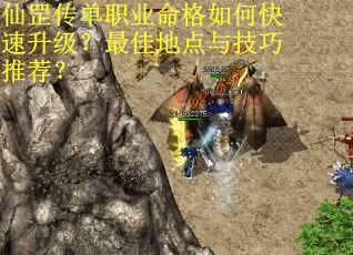 仙罡传单职业命格如何快速升级？最佳地点与技巧推荐？