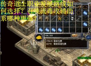 传奇道士职业发展路线如何选择？召唤流毒攻辅助系哪种更强？