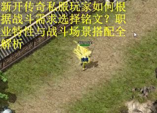 新开传奇私服玩家如何根据战斗需求选择铭文？职业特性与战斗场景搭配全解析