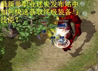 最新单职业迷失发布站中如何快速获取终极装备与技能？