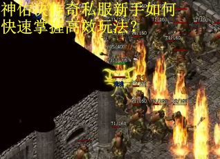 神佑决传奇私服新手如何快速掌握高效玩法？