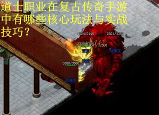 道士职业在复古传奇手游中有哪些核心玩法与实战技巧？