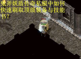 鬼斧妖盾传奇私服中如何快速刷取顶级装备与技能书？