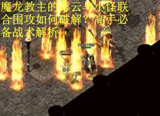 魔龙教主的毒云与小怪联合围攻如何破解？高手必备战术解析